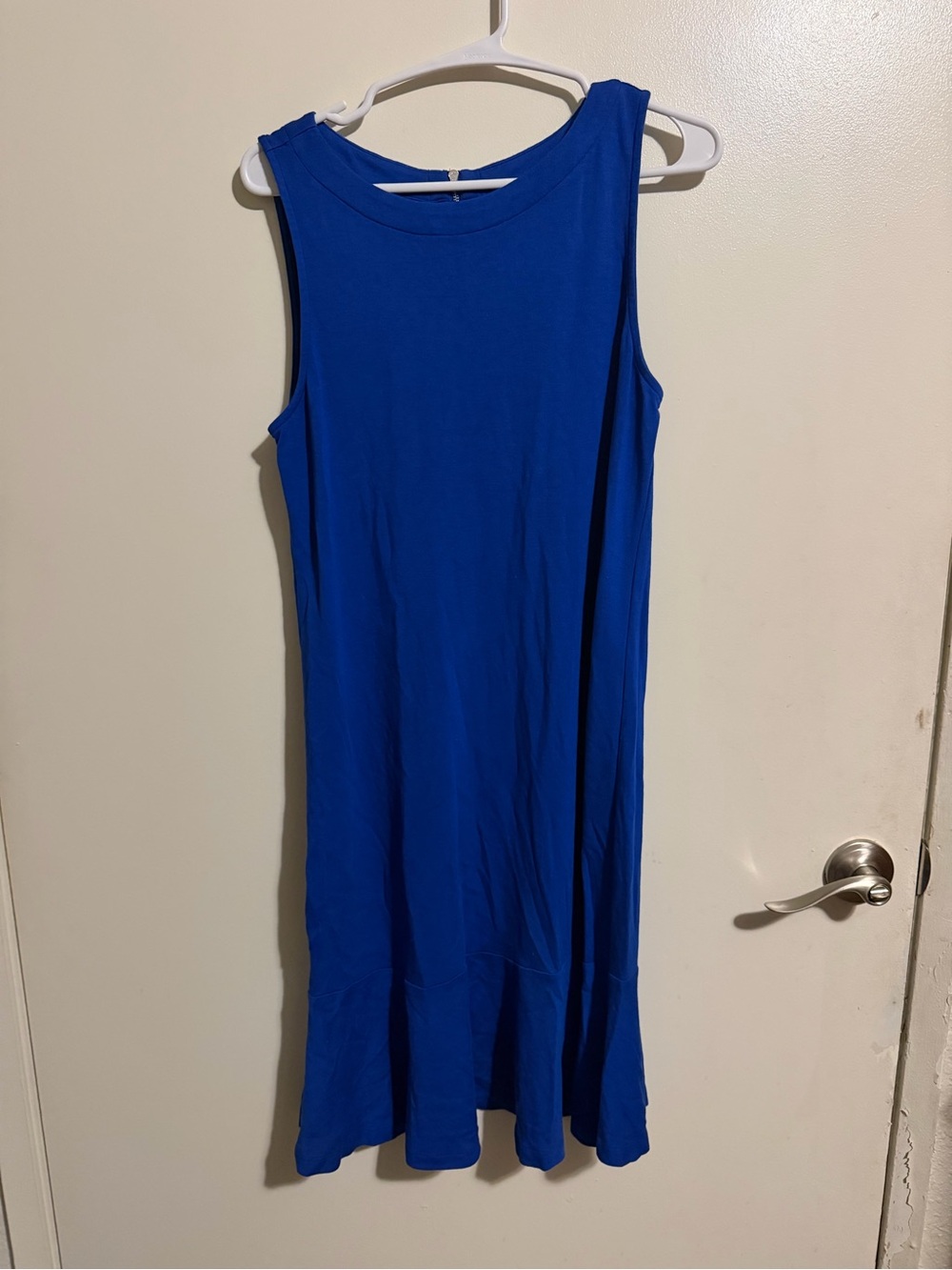 Tommy Bahama Sleeveless Royal Blue Midi Shift Dress